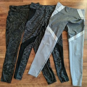 Three pair workout Leggings